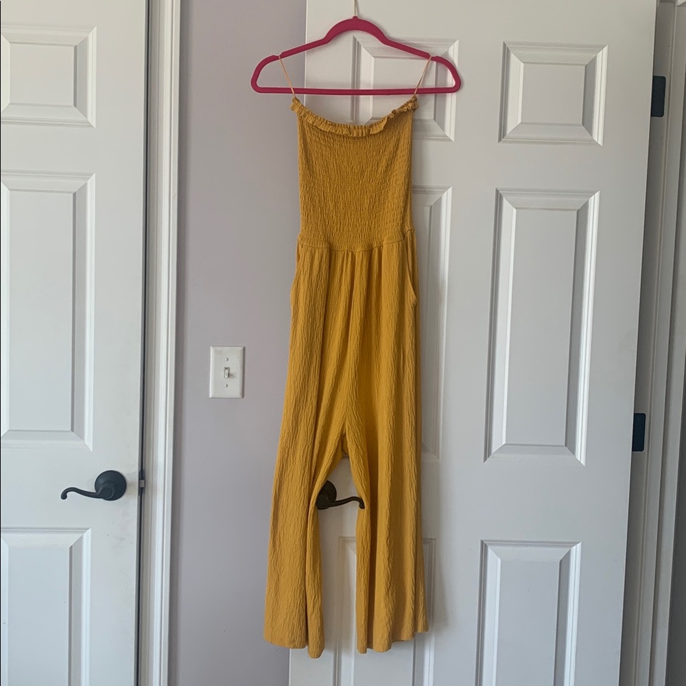 Strapless Maxi Jumpsuit